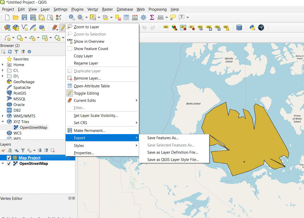 QGIS 3.4.4 tutorial : Creating, Editing and Mapping in GIS