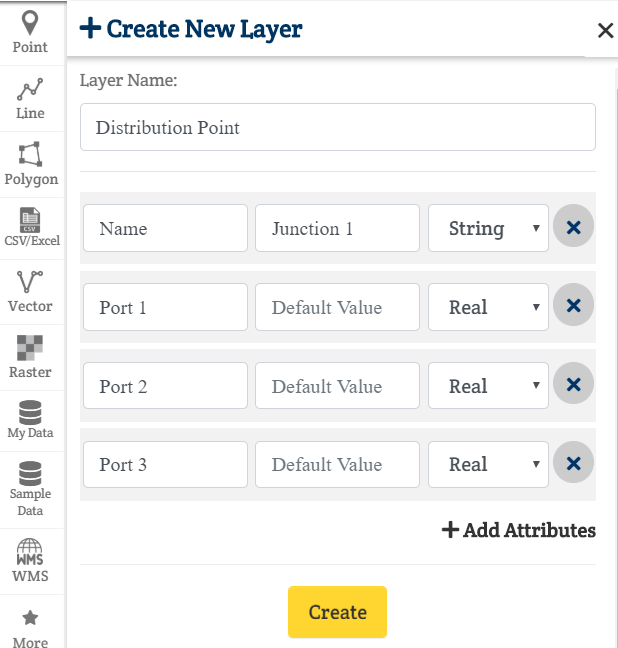 Locate DP Junctions, Ports, Fiber Cables, Connected Houses - GIS Telecom