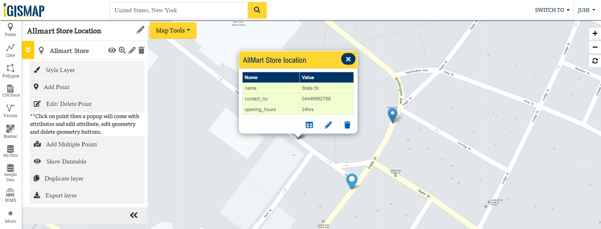 Embed map Store/Shop location on website - Google Map Alternative