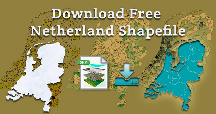 Download Netherland Shapefiles – Administrative Boundaries, Highway and Railway lines, Ferry, Airport and Aerodrome Points