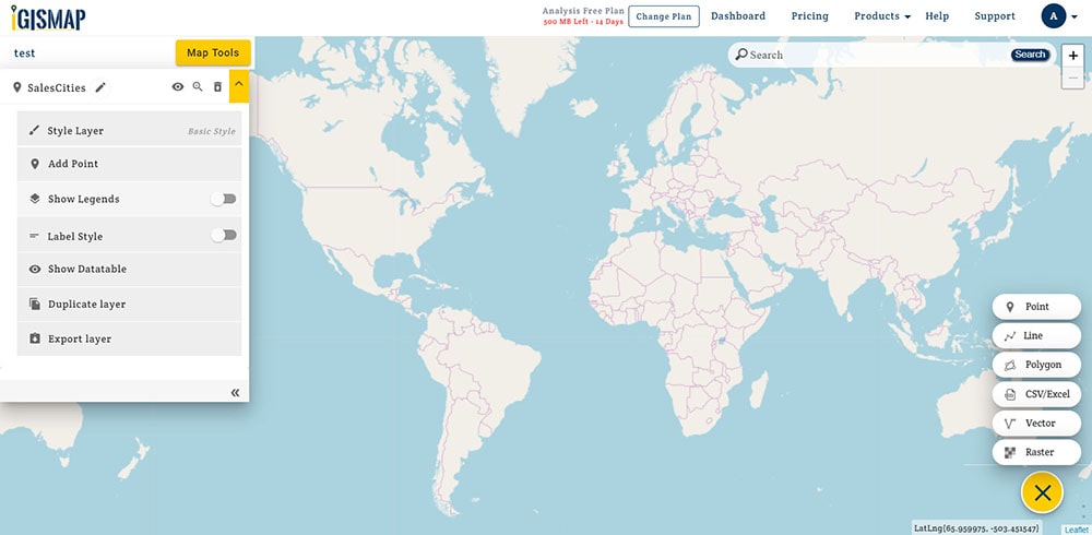 create gis map