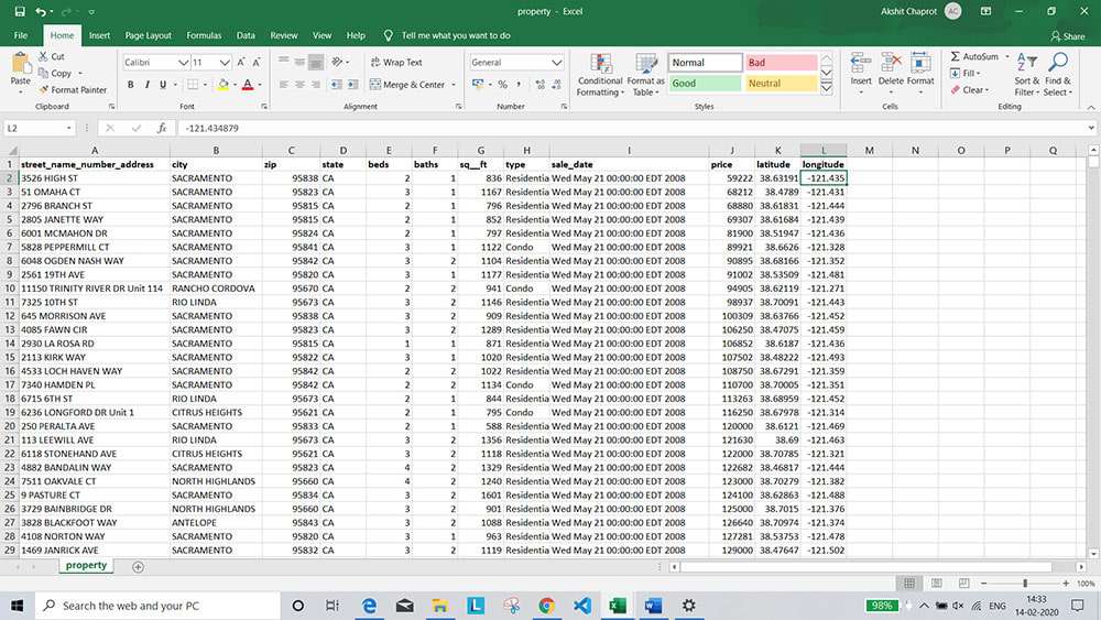 create a map with CSV or Excel