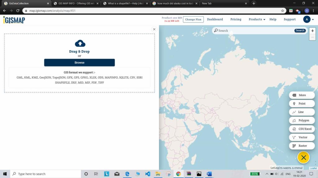 Making maps from (shp) shapefiles