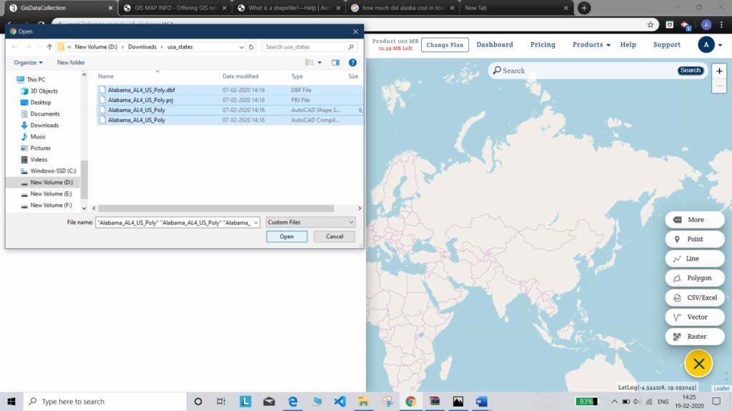 Making maps from (shp) shapefiles