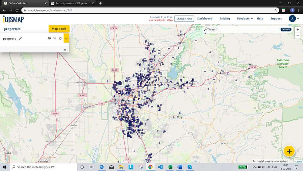 create a map with CSV or Excel