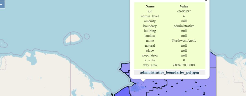 Alaska GIS Data - Boroughs shapefile