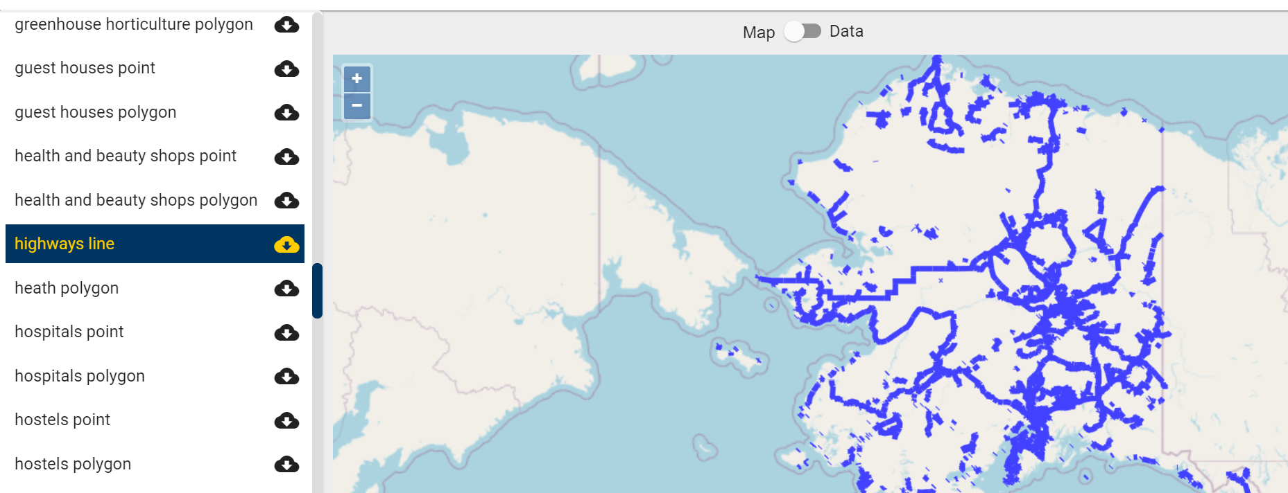 Alaska GIS data Shapefile, Kml, Administrative boundary, Boroughs