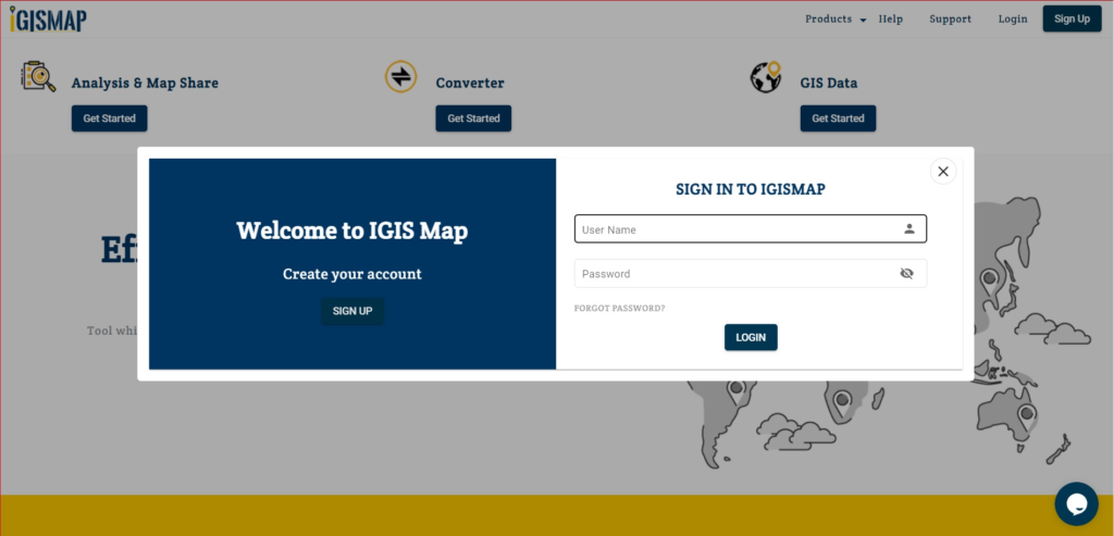 Multi layer bar chart with interactive gis map