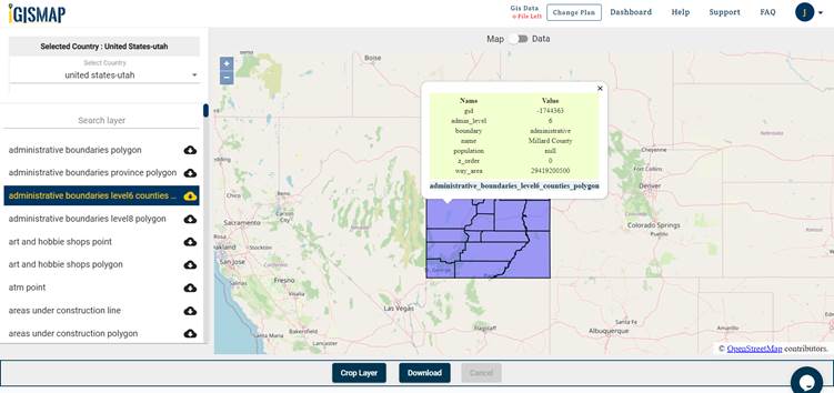 Download Utah State GIS Maps