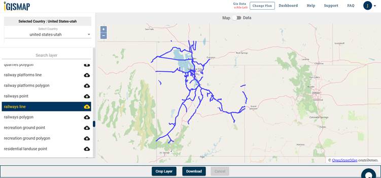 Download Utah State GIS Maps