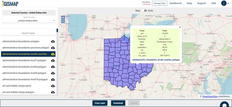 Download Oklahoma State GIS Maps