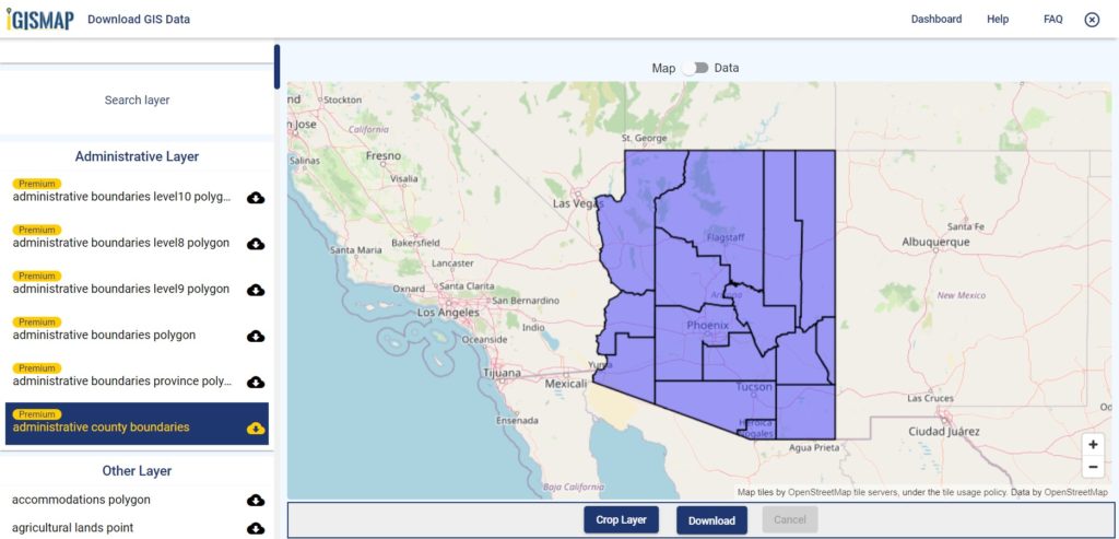 Pima County Plat Maps Arizona County Gis Data - Shapefile, Kml - Administrative Boundary,  Polygon, Rail, Highway, Building -