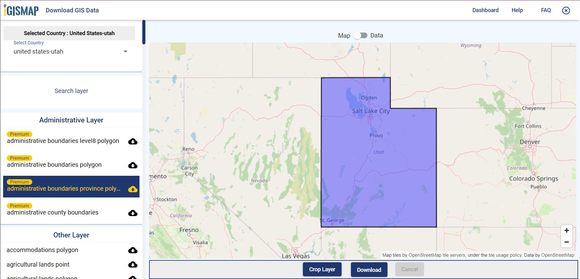 Summit County Utah Gis Download Utah State Gis Maps – Boundary, Counties, Rail, Highway -