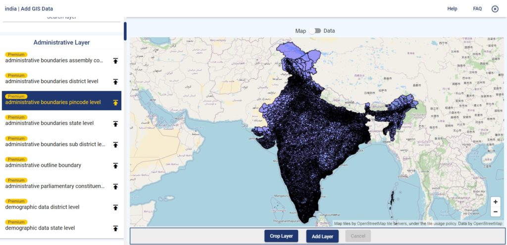 India GIS Data - Pincode Boundaries