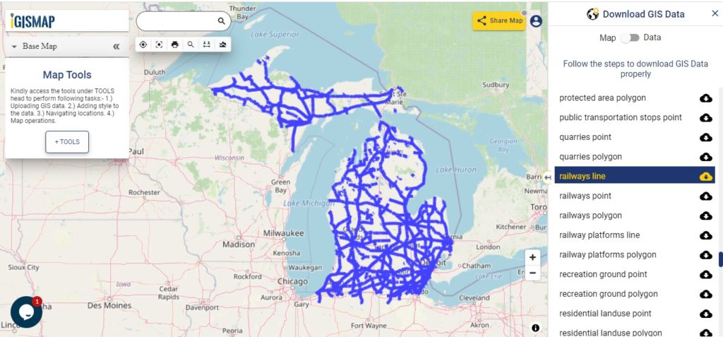 Michigan GIS Data -