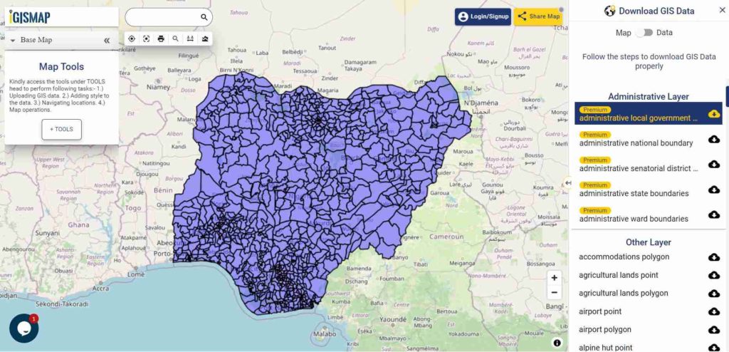Nigeria LGA Boundaries