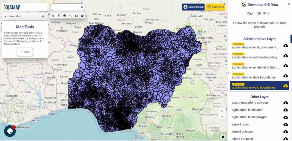 Nigeria Ward Boundaries
