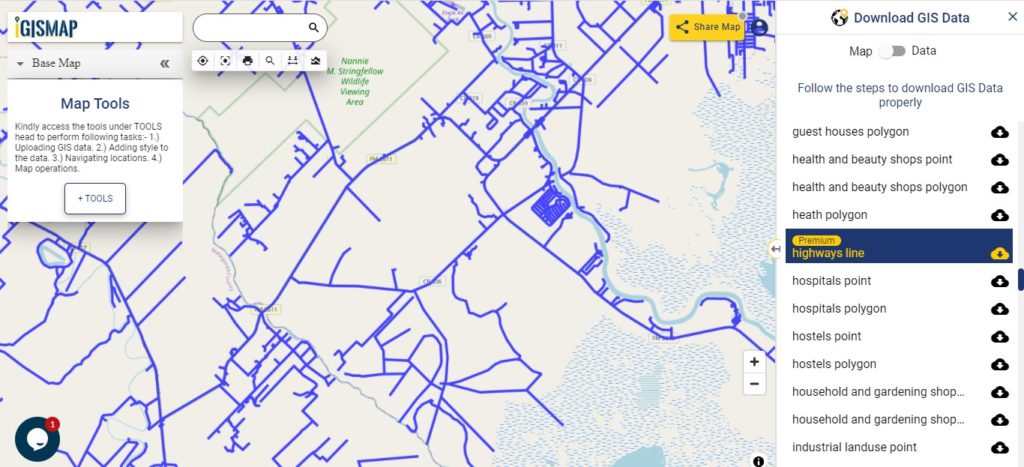 Texas GIS Data - Highway Lines
