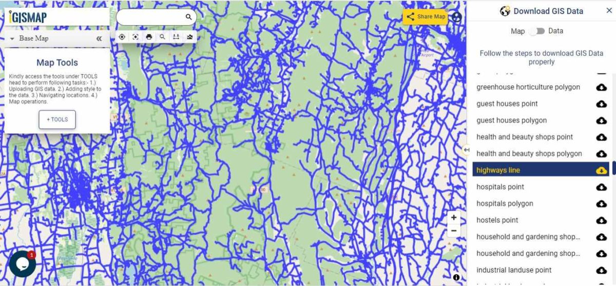 Download Vermont State GIS Maps Boundary, Counties, Rail, highway