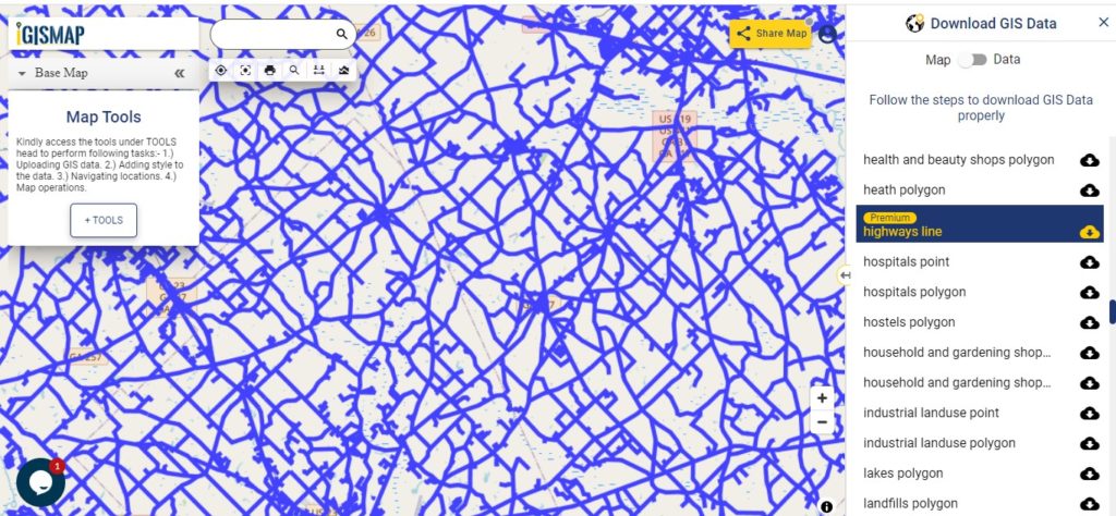 Georgia GIS Data - Highway Line