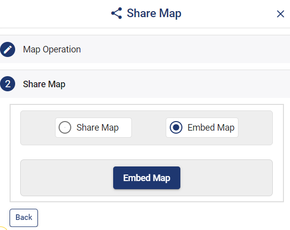 Share Map - Embed Map 