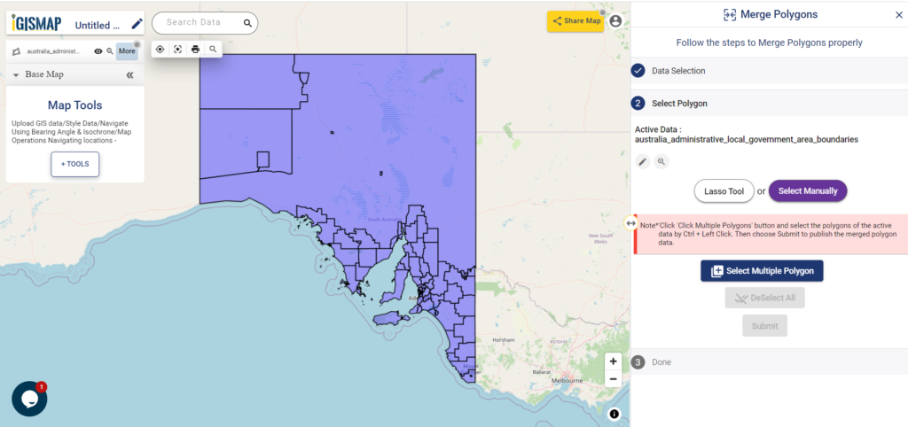 Data Published From Add GIS Data