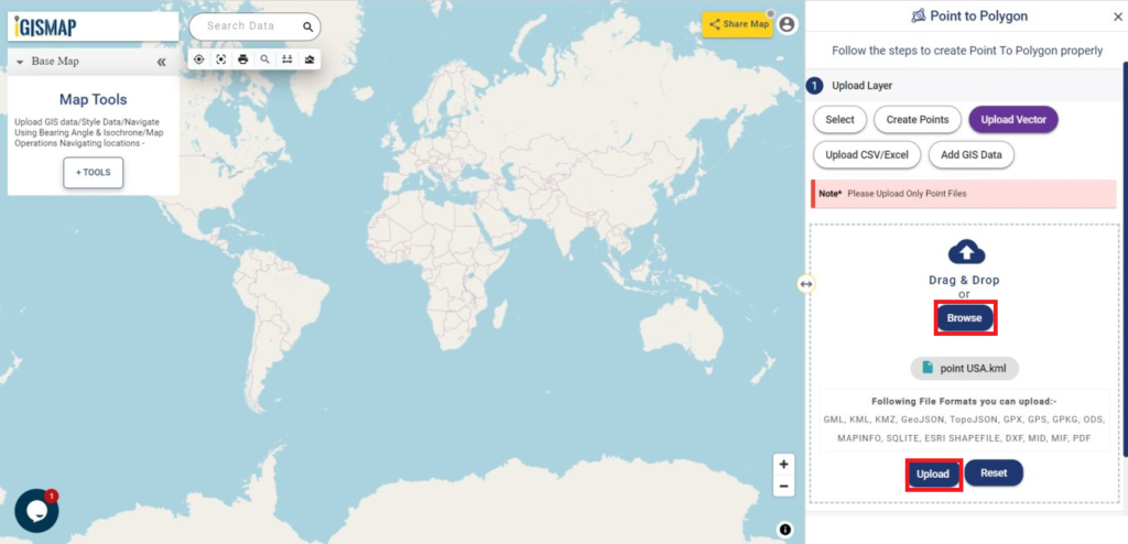 Conversion of GIS points to polygon