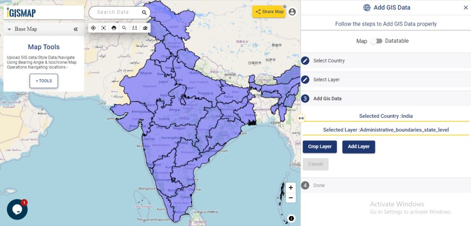 Add GIS data