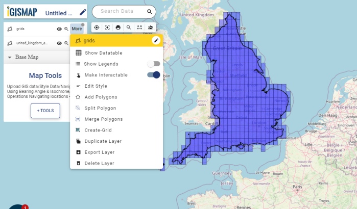 More options to perform geospatial operations