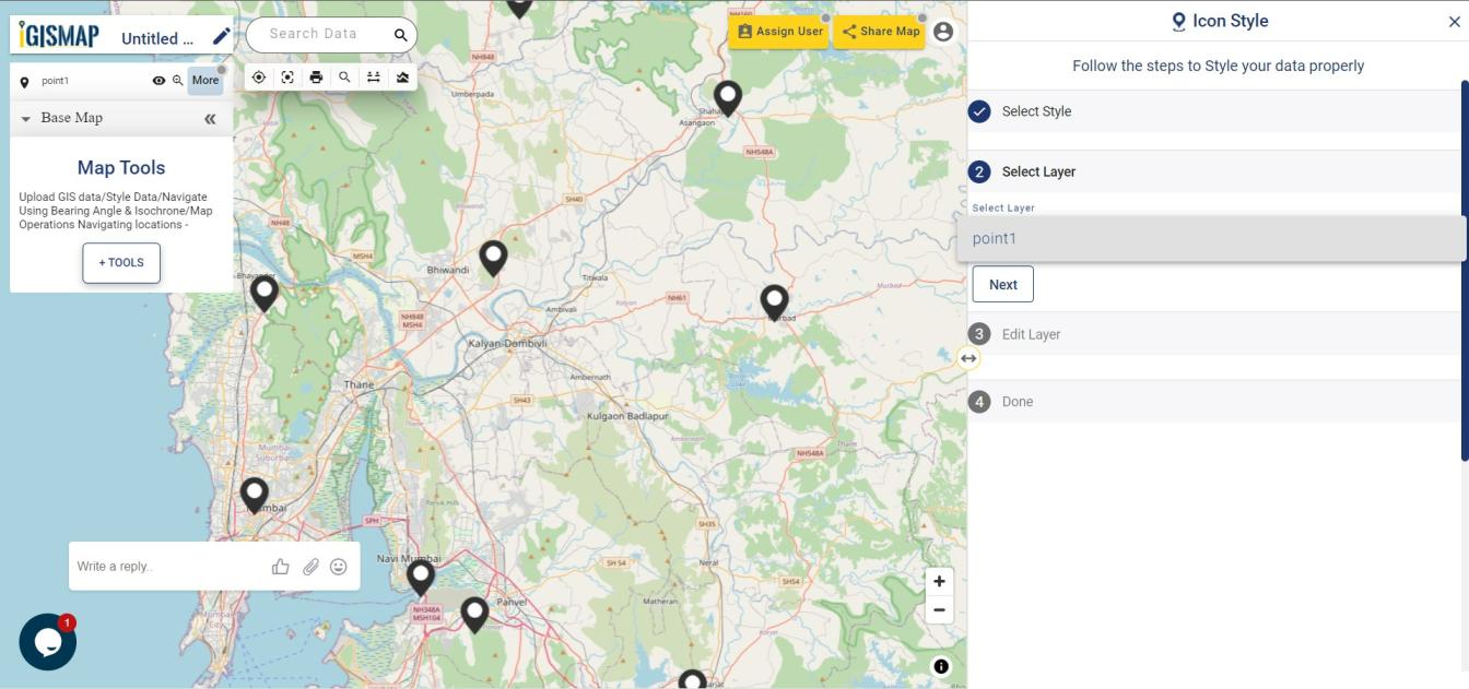 Map the locations of slums and embed the map on your website