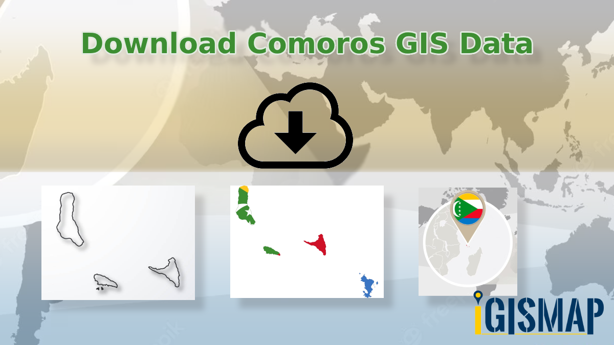 Download Comoros Administrative Boundary Shapefiles – National, Islands, Communes and more