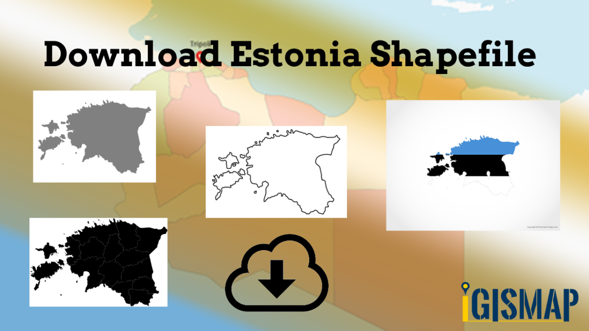 Download Estonia Administrative Boundary Shapefiles – National , Counties, Villages and More
