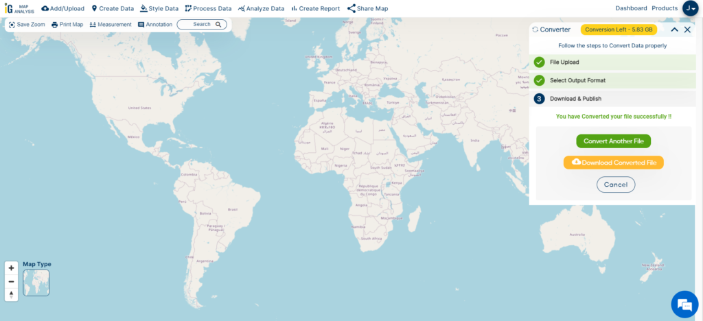 Download and Publish SQLite File