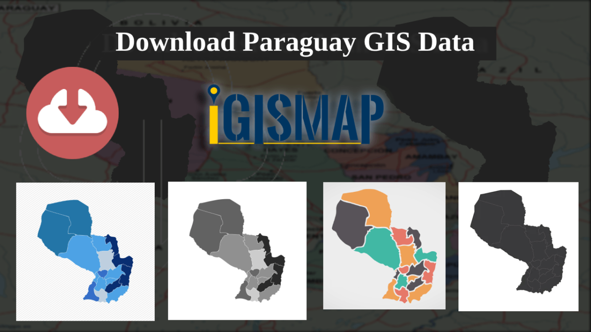 Download Paraguay Administrative Boundary GIS Data – Regions , Departments and more