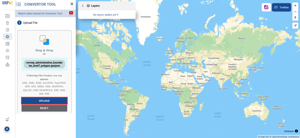 GeoJSON to GPKG