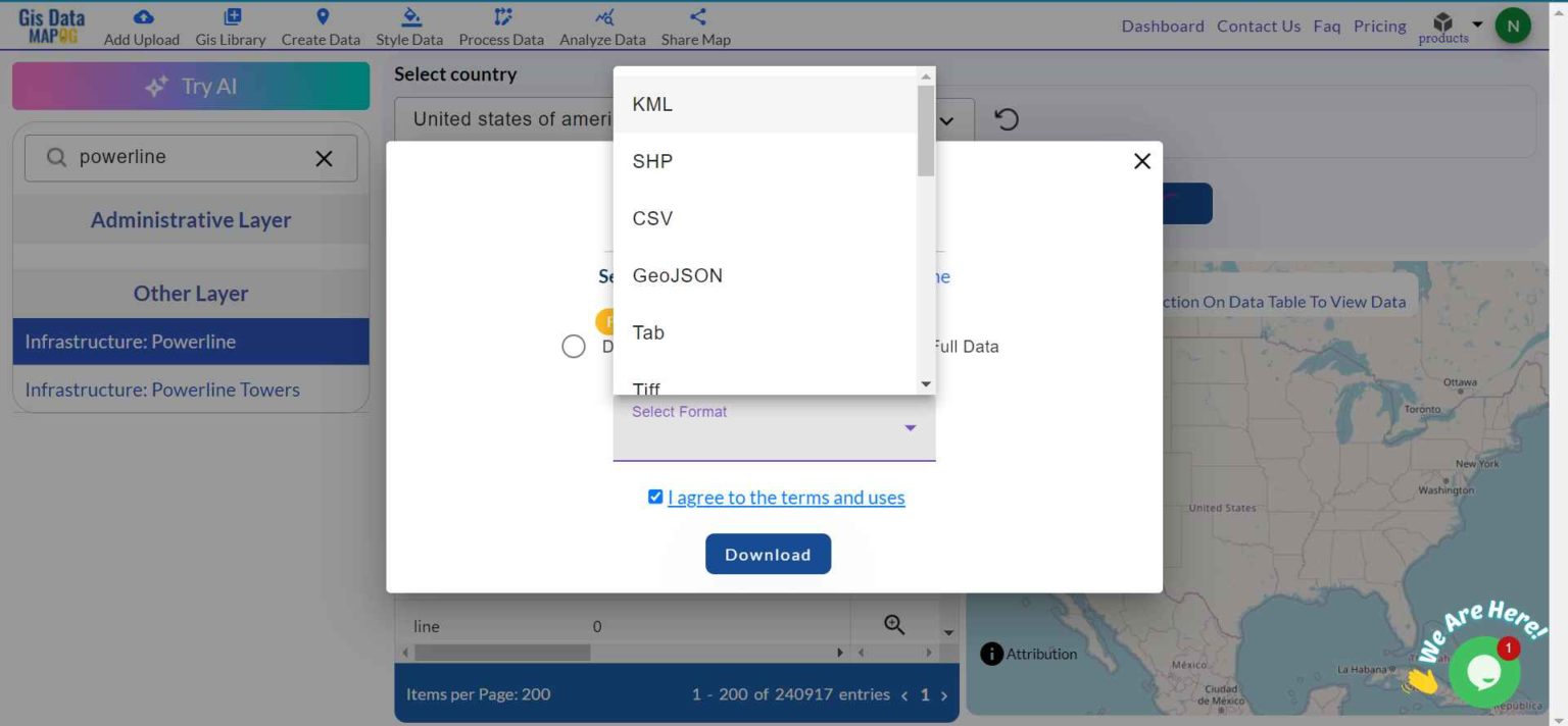 Power Query Kml Download Powerline & Powerline Towers in Shapefile, KML , GKPG +15 GIS ...