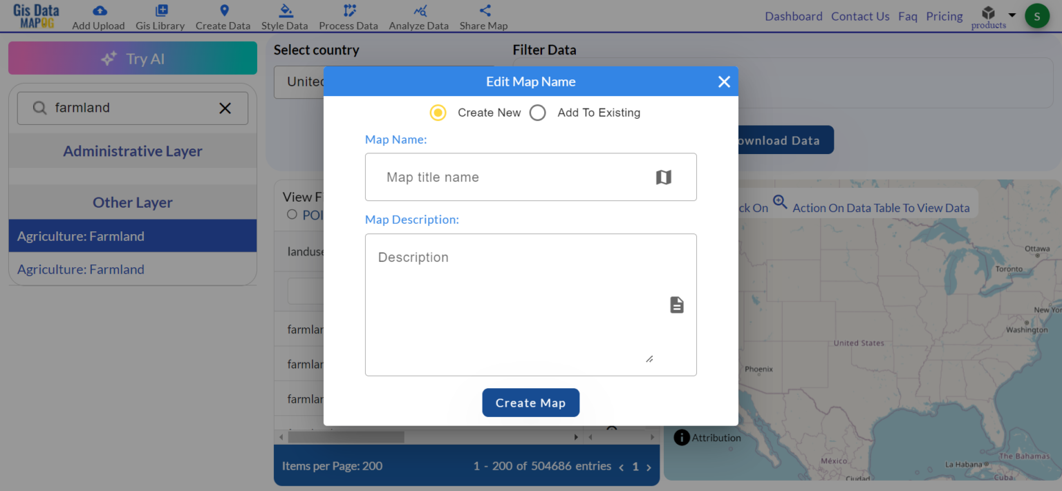 Download Farmland Data in Shapefile, KML, GeoJSON, and More – Filter ...