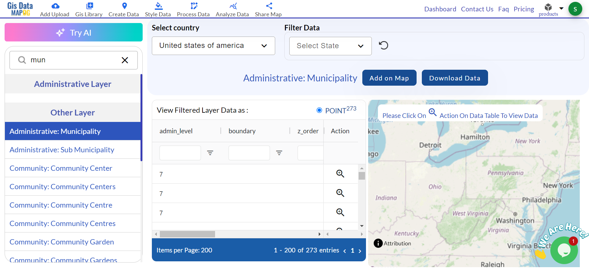 Download Municipality Data in Shapefile, KML, GeoJSON, and More ...