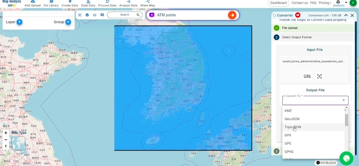 DXF to TopoJSON: Complete Guide to Online GIS Data Conversion