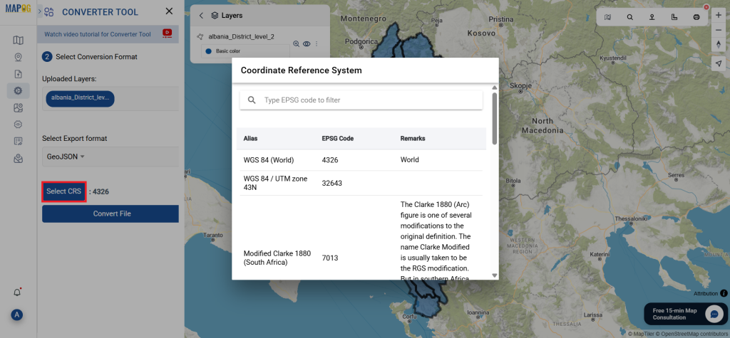 MIF to GeoJSON