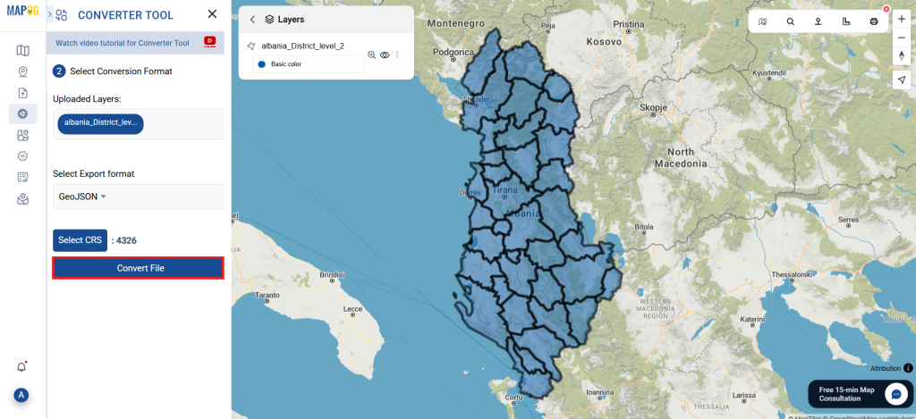 MIF to GeoJSON