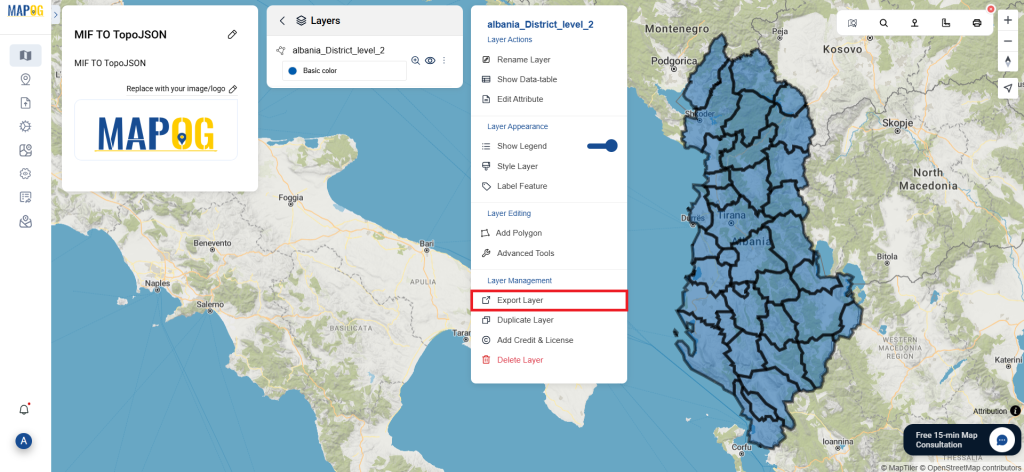 MIF to GeoJSON