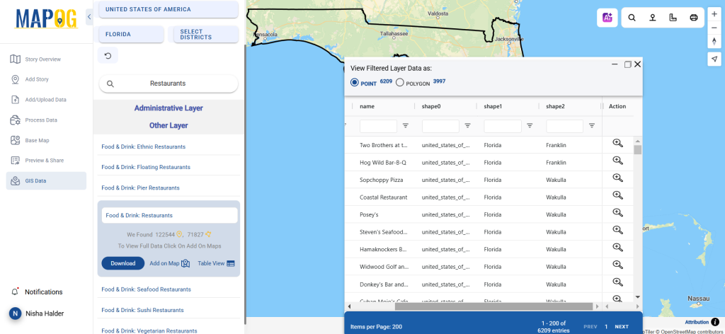 Download Restaurant Data