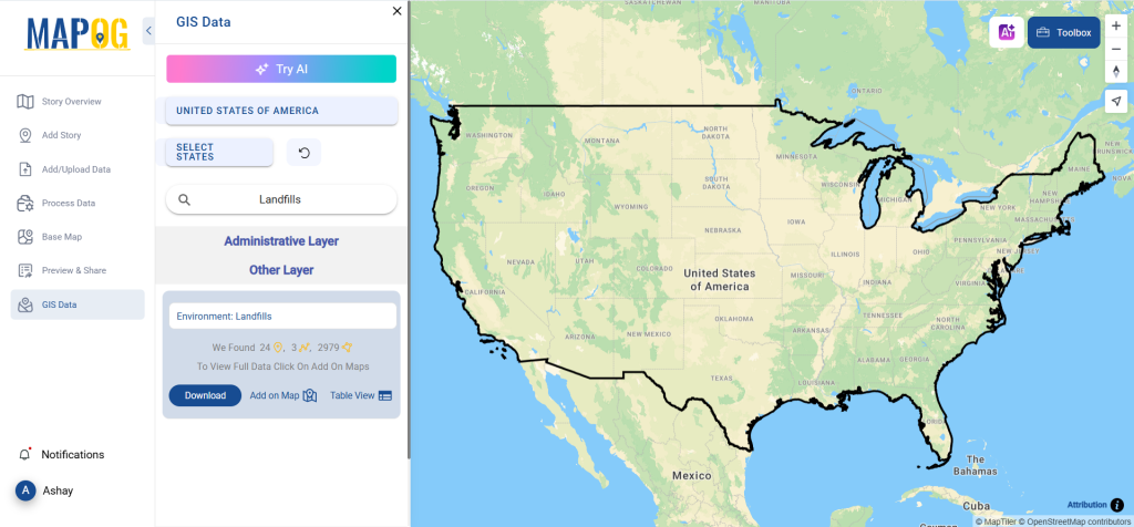 Download Landfill Data