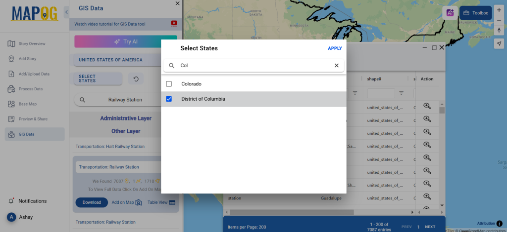 Download Railway Station Data