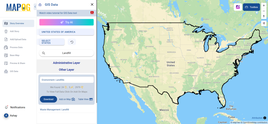 Download Landfill Data