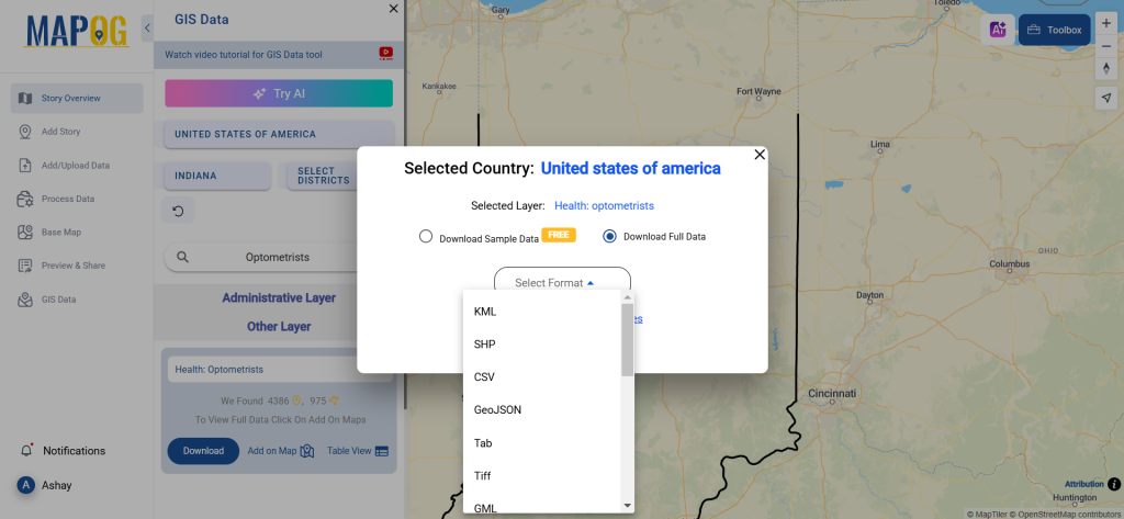 Download Optometrists Data