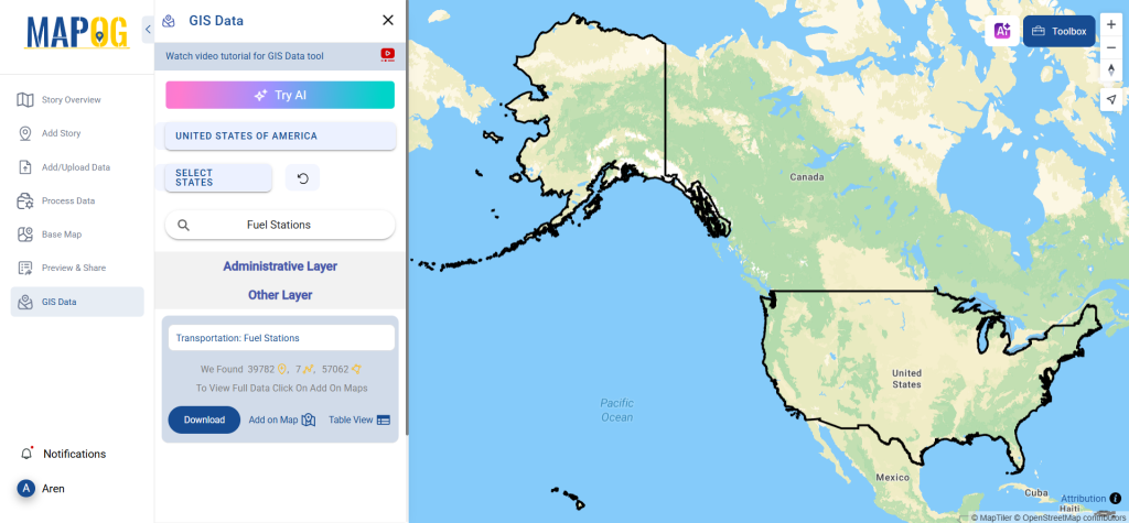 Download Fuel Stations Data