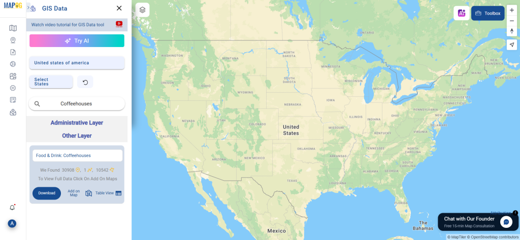 Download Coffeehouses Data