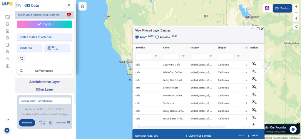 Download Coffeehouses Data